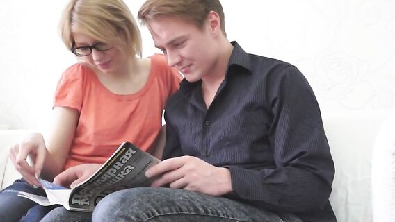 Русская девушка любит секс больше науки