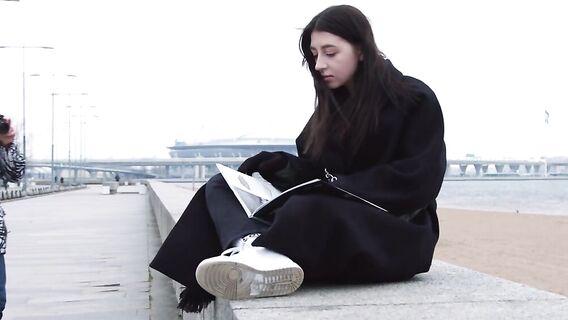 Горячая русская первокурсница трахается с красивым парнем